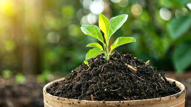 Turning Food Scraps and Yard Waste into Nutrient-Rich Compost