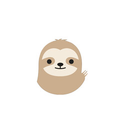 Sloth Vector Logo Design