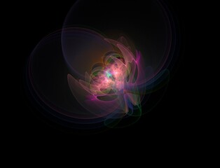 Imaginatory fractal abstract background Image