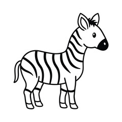 zebra vector illustration
