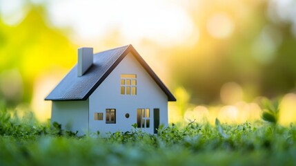 Modern house with clean lines bathed in natural light, blending simplicity and elegance.
