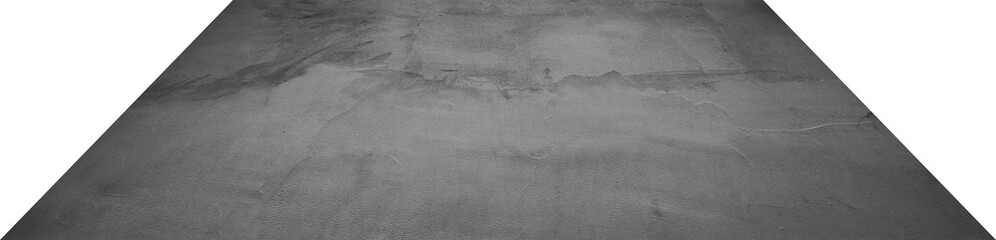 perspective view gray grey empty road  floor and cement to light concrete texture flooring for home loft interior or exterior with architecture rough background or backdrop screen. Isolated on white.