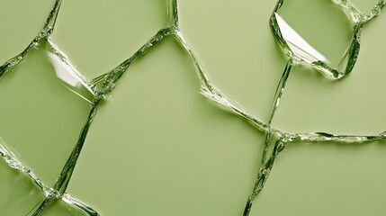 Elegant Cracked glass background with jagged lines and shattered fragments dramatic and edgy for creative visuals or thrillers 