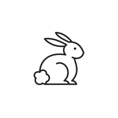 Obraz premium Rabbit Vector Logo Design