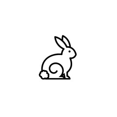 Obraz premium Rabbit Vector Logo Design