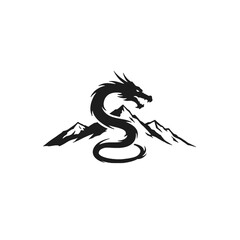 Dragon Vector Logo Design