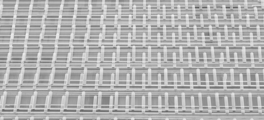 Abstracto. Fachada. Ventanas superpuestas