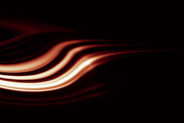 A bold and dynamic background with rich red tones fading into deep black. The metallic sheen adds a fiery energy, passion, and power, evoking the look of molten metal or a sleek sports car.