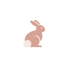 Fototapeta premium Bunny Vector Logo Design