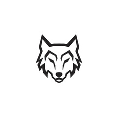 Fototapeta premium Wolf Vector Logo Design