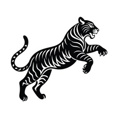 Fototapeta premium tiger vector illustration