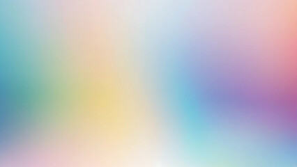 Obraz premium A soft and smooth rainbow gradient blur background, perfect for modern and minimalist designs.