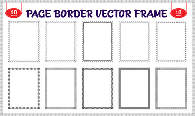 Page border design for project