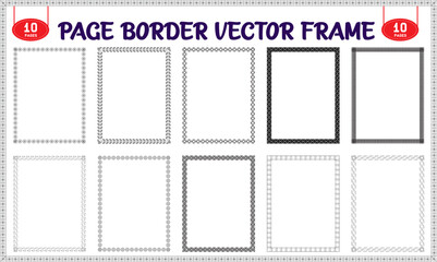 Page border design for project