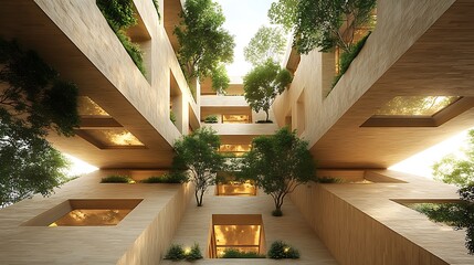 Innovative green architecture high resolution HD Photo