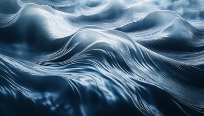 Dreamy Flowing Water with Ethereal Mist