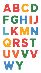 letters of the alphabet