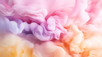 Obraz premium Colorful abstract swirls digital art vibrant background soft textures artistic expression