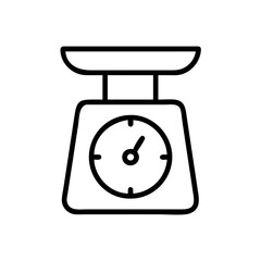 Scale with dial indicator