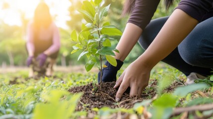 Community Tree Planting Initiative: Hands-On Gardening for Environmental Conservation and Sustainable Growth