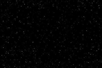 Starry night sky. Galaxy space. Glowing stars in sky. New Year, Christmas and Celebration background concept.