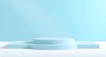 Minimal stage showcase trigonometric Concept 