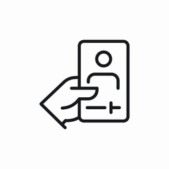 mobile video view icon sign vector