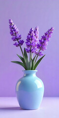 lavender in a vase