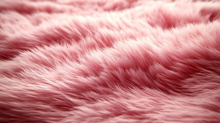 Fototapeta premium Soft pink faux fur with fluffy texture high resolution hd image