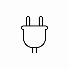 plug outlet icon sign vector