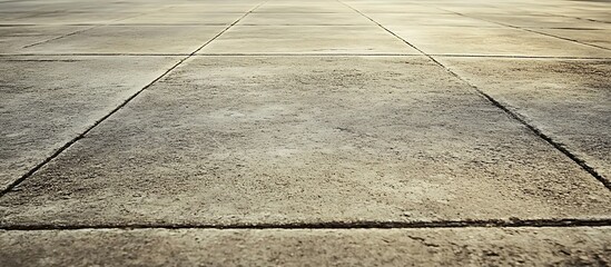Obraz premium Concrete Pavement Perspective