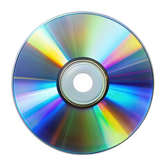 cd dvd isolated on white