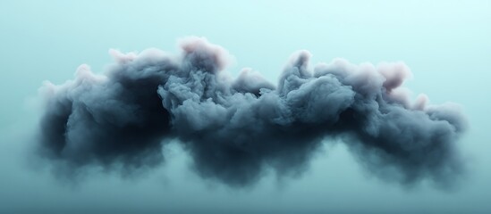 Obraz premium Abstract Smoke Cloud Sky Background