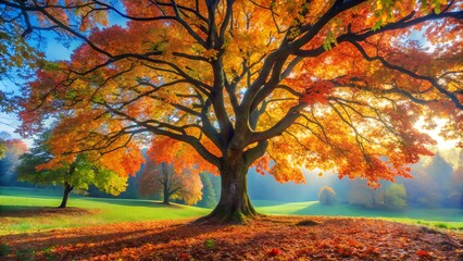 autumn in the forest