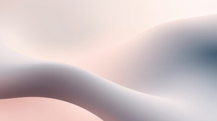 Gentle flowing abstract background with soft pinks, purples and grays creates a calm and modern feel.