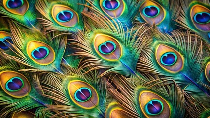 peacock feathers background