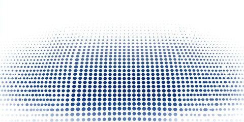 Fototapeta premium Abstract Blue Circle Dot Pattern Background Design