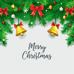 Holiday Season Christmas Wreath Design
