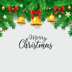 Holiday Season Christmas Wreath Design
