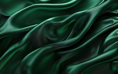 Fototapeta premium Elegant dark emerald with smooth lighting gradients for Saint Patricks Day