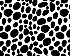 Hand Drawn dash pattern. Seamless pattern with small black lines