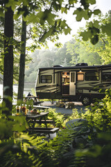 Expertly Curated Recreational Vehicle Life: Embracing Nature with Modern Comforts