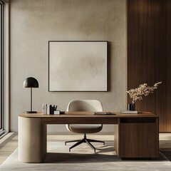 Modern minimalist decorations with 8K HD picture realistic