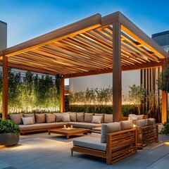 Obraz premium Modern minimalist decorations with 8K HD picture realistic