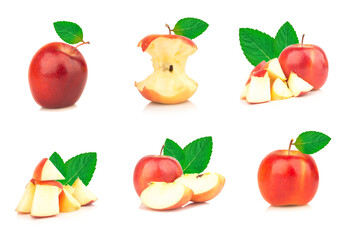 apple isolated on white background