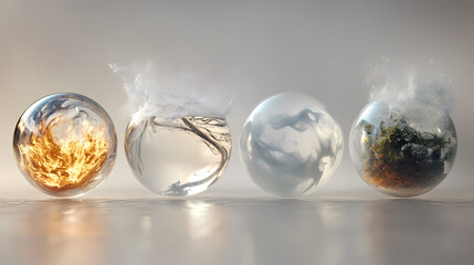 golden egg in a glass