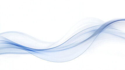 Obraz premium Elegant Blue Wave Abstract Background for Design Projects