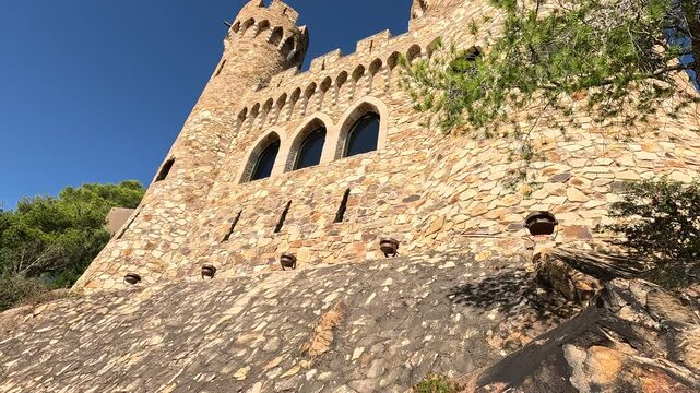 Castell De Lloret. Lloret de Mar Castle. Lloret de Mar, Spain.