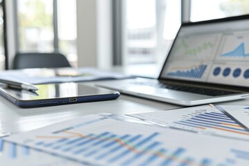 Young Financial Advisor Discussing Investment Options with a Couple in Bright Office Setting