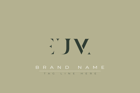 EUM abstract letter logo design. This logo is designed by three abstract letters.